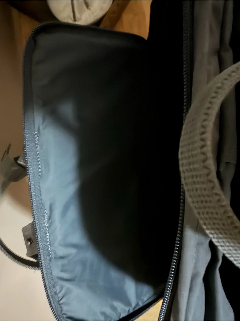 Fjallraven Kånken Backpack in Dark Gray with Red Logo